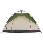 Sport si Outdoor - Camping - Corturi camping - Cort de camping cupola 2 persoane, setare rapida, verde - Infinity.ro