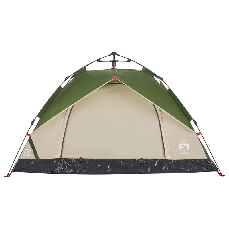 Sport si Outdoor - Camping - Corturi camping - Cort de camping cupola 2 persoane, setare rapida, verde - Infinity.ro