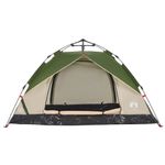 Sport si Outdoor - Camping - Corturi camping - Cort de camping cupola 2 persoane, setare rapida, verde - Infinity.ro