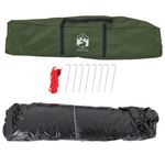 Sport si Outdoor - Camping - Corturi camping - Cort de camping cupola 2 persoane, setare rapida, verde - Infinity.ro