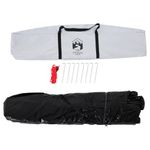 Sport si Outdoor - Camping - Corturi camping - Cort de camping 3 persoane, alb opac, setare rapida, tesatura - Infinity.ro