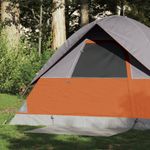 Sport si Outdoor - Camping - Corturi camping - Cort de camping pentru 2 persoane, gri/portocaliu, impermeabil - Infinity.ro