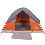 Sport si Outdoor - Camping - Corturi camping - Cort de camping pentru 2 persoane, gri/portocaliu, impermeabil - Infinity.ro