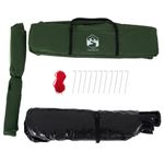 Sport si Outdoor - Camping - Corturi camping - Cort de familie pentru 4 persoane verde setare rapida - Infinity.ro