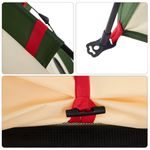 Sport si Outdoor - Camping - Corturi camping - Cort de familie pentru 4 persoane verde setare rapida - Infinity.ro