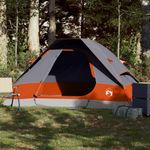 Sport si Outdoor - Camping - Corturi camping - Cort de camping pentru 2 persoane, gri/portocaliu, impermeabil - Infinity.ro