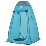 Sport si Outdoor - Camping - Corturi camping - Cort de intimitate pop-up, albastru, impermeabil - Infinity.ro