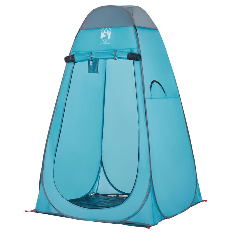 Sport si Outdoor - Camping - Corturi camping - Cort de intimitate pop-up, albastru, impermeabil - Infinity.ro