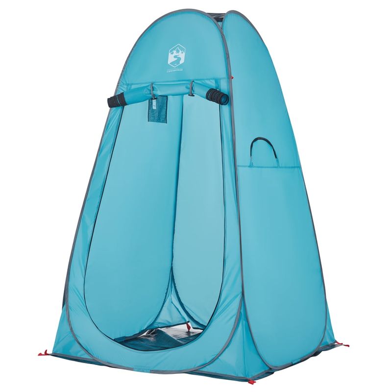 Sport si Outdoor - Camping - Corturi camping - Cort de intimitate pop-up, albastru, impermeabil - Infinity.ro