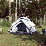 Sport si Outdoor - Camping - Corturi camping - Cort de camping 3 persoane, alb opac, setare rapida, tesatura - Infinity.ro