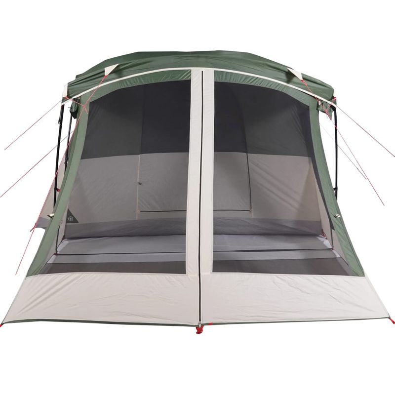 Sport si Outdoor - Camping - Corturi camping - Cort de camping cu veranda 4 persoane, verde, impermeabil - Infinity.ro