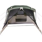 Sport si Outdoor - Camping - Corturi camping - Cort de camping cu veranda 4 persoane, verde, impermeabil - Infinity.ro