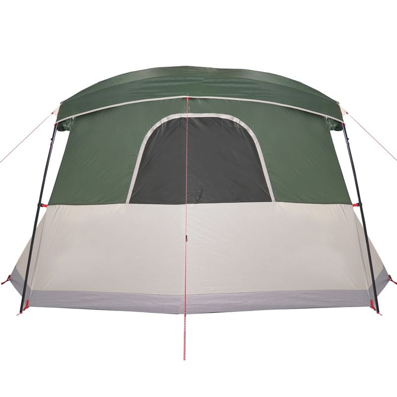 Sport si Outdoor - Camping - Corturi camping - Cort de camping cu veranda 4 persoane, verde, impermeabil - Infinity.ro