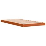 Casa si Gradina - Mobilier - Paturi si accesorii - Paturi - Cadru de pat, maro ceruit, 90x200 cm, lemn masiv de pin - Infinity.ro