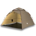 Sport si Outdoor - Camping - Corturi camping - Cort de pescuit pentru 4 persoane, maro, setare rapida - Infinity.ro