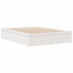 Casa si Gradina - Mobilier - Paturi si accesorii - Paturi - Cadru de pat, alb, 140x200 cm, lemn masiv de pin - Infinity.ro