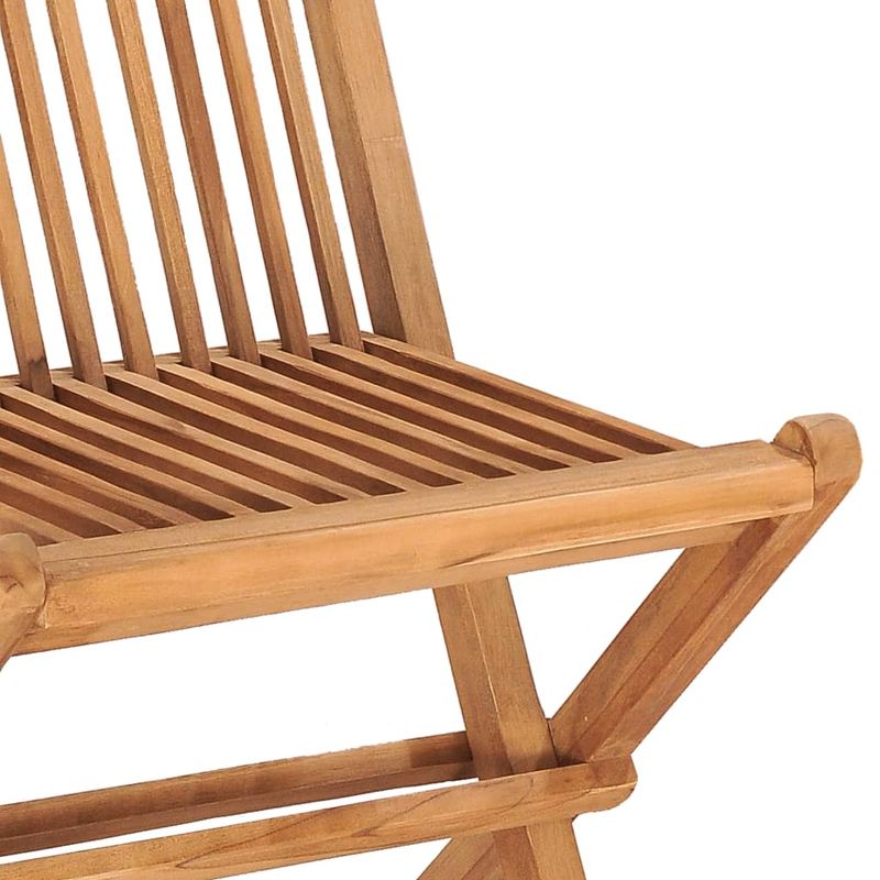 Casa si Gradina - Gradina si terasa - Mobilier exterior - Seturi mobila gradina - Set mobilier exterior pliabil cu perne, 3 piese, lemn masiv tec - Infinity.ro