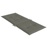 Casa si Gradina - Textile si covoare - Perne si pilote - Perne decorative - Perne scaun cu spatar inalt 4 buc. melanj gri 120x50x4cm textil, gri închis melange - Infinity.ro