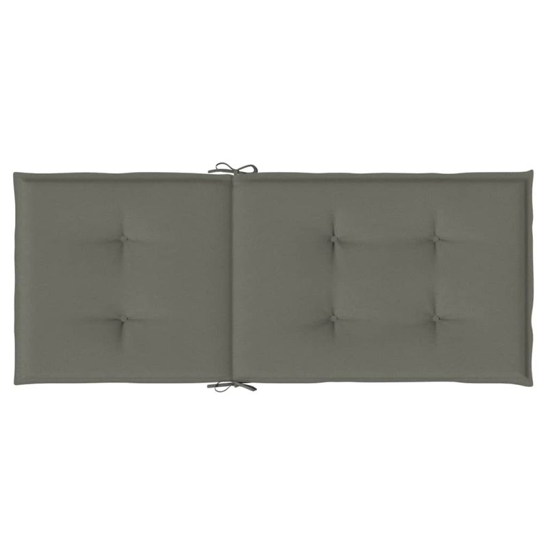 Casa si Gradina - Textile si covoare - Perne si pilote - Perne decorative - Perne scaun cu spatar inalt 4 buc. melanj gri 120x50x4cm textil, gri închis melange - Infinity.ro