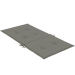Casa si Gradina - Textile si covoare - Perne si pilote - Perne decorative - Perne scaun cu spatar scund 4 buc. melanj gri 100x50x4cm textil, gri închis melange - Infinity.ro