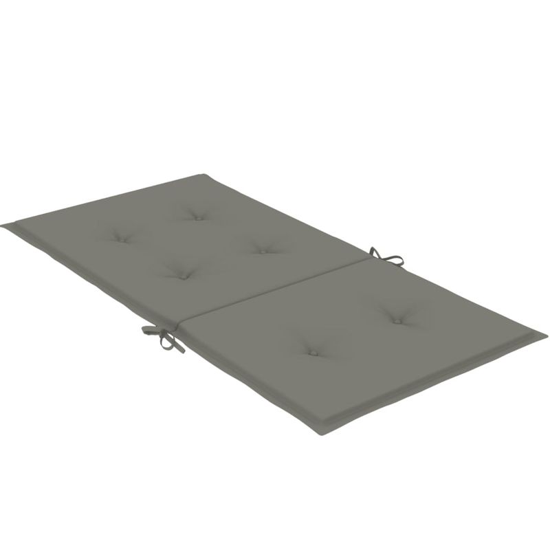 Casa si Gradina - Textile si covoare - Perne si pilote - Perne decorative - Perne scaun cu spatar scund 4 buc. melanj gri 100x50x4cm textil, gri închis melange - Infinity.ro
