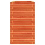 Casa si Gradina - Gradinarit si plante - Plante si ghivece - Ghivece si suporturi - Jardiniera de gradina, maro ceruit, 110x40x72cm, lemn masiv pin - Infinity.ro