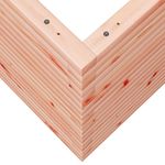 Casa si Gradina - Gradinarit si plante - Plante si ghivece - Ghivece si suporturi - Jardiniera de gradina, 80x80x68,5 cm, lemn masiv Douglas - Infinity.ro