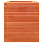 Casa si Gradina - Gradinarit si plante - Plante si ghivece - Ghivece si suporturi - Jardiniera gradina, maro ceruit, 70x40x49,5 cm, lemn masiv pin - Infinity.ro