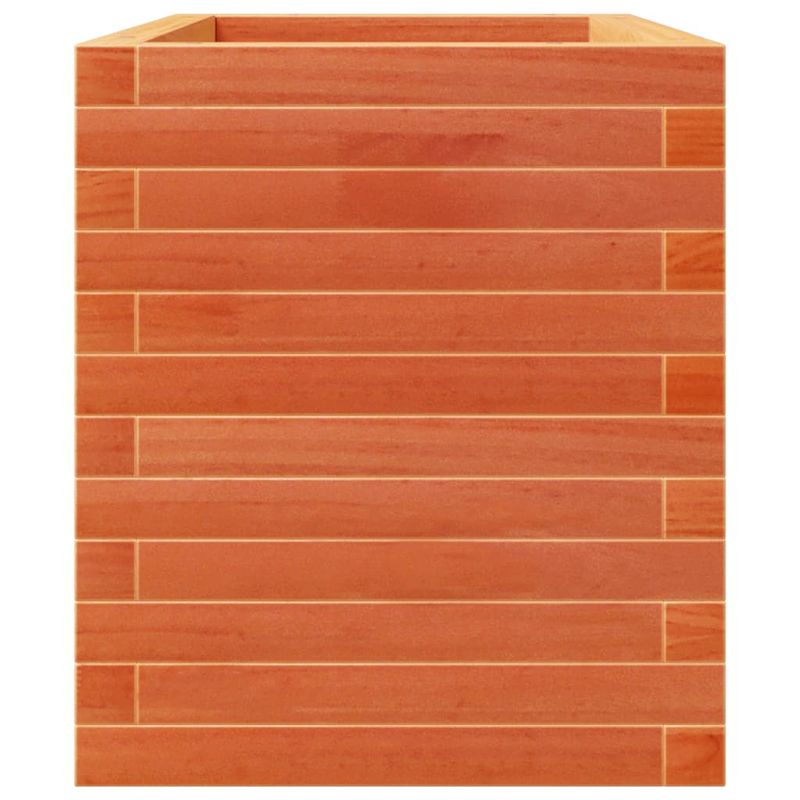 Casa si Gradina - Gradinarit si plante - Plante si ghivece - Ghivece si suporturi - Jardiniera gradina, maro ceruit, 70x40x49,5 cm, lemn masiv pin - Infinity.ro