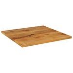Casa si Gradina - Mobilier - Feronerie si accesorii mobila - Blat de masa patrat, 70x70x3,8 cm, lemn masiv de mango (finisaj stejar) - Infinity.ro