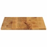 Casa si Gradina - Mobilier - Feronerie si accesorii mobila - Blat de masa patrat, 70x70x3,8 cm, lemn masiv de mango (finisaj stejar) - Infinity.ro