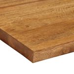 Casa si Gradina - Mobilier - Feronerie si accesorii mobila - Blat de masa patrat, 70x70x3,8 cm, lemn masiv de mango (finisaj stejar) - Infinity.ro