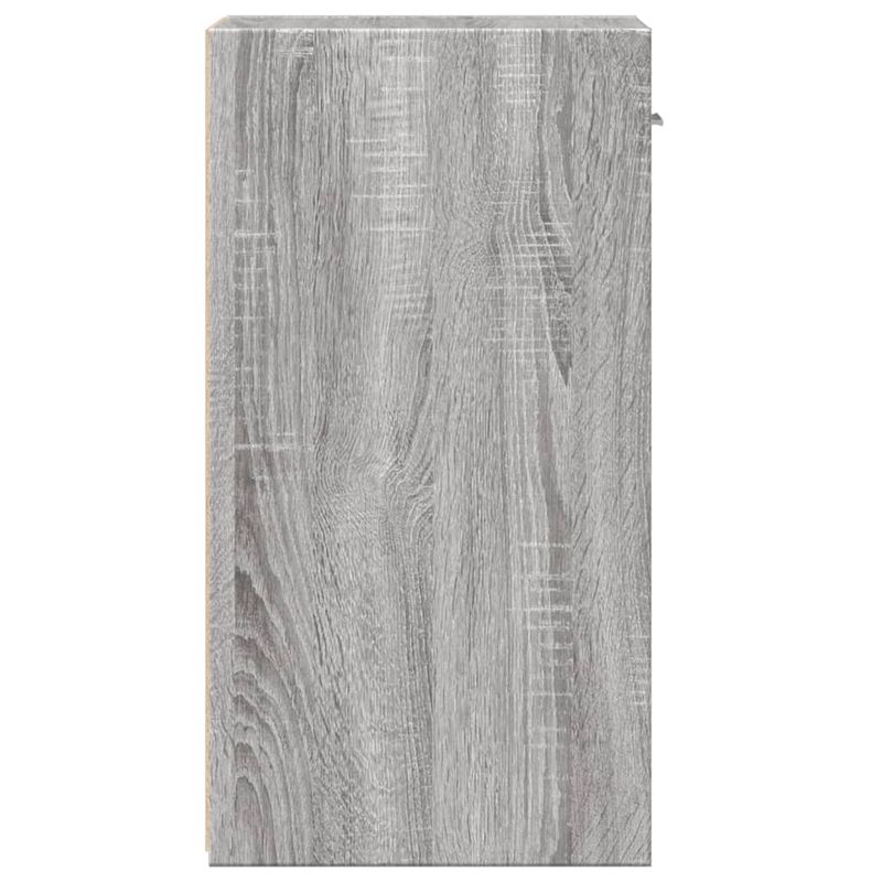 Casa si Gradina - Mobilier - Comode si corpuri - Noptiere - Noptiera, gri sonoma, 35x34x65 cm, lemn prelucrat - Infinity.ro