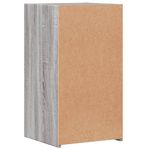 Casa si Gradina - Mobilier - Comode si corpuri - Noptiere - Noptiera, gri sonoma, 35x34x65 cm, lemn prelucrat - Infinity.ro