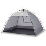 Sport si Outdoor - Camping - Corturi camping - Cort camping 2 persoane gri impermeabil setare rapida - Infinity.ro