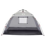 Sport si Outdoor - Camping - Corturi camping - Cort camping 2 persoane gri impermeabil setare rapida - Infinity.ro