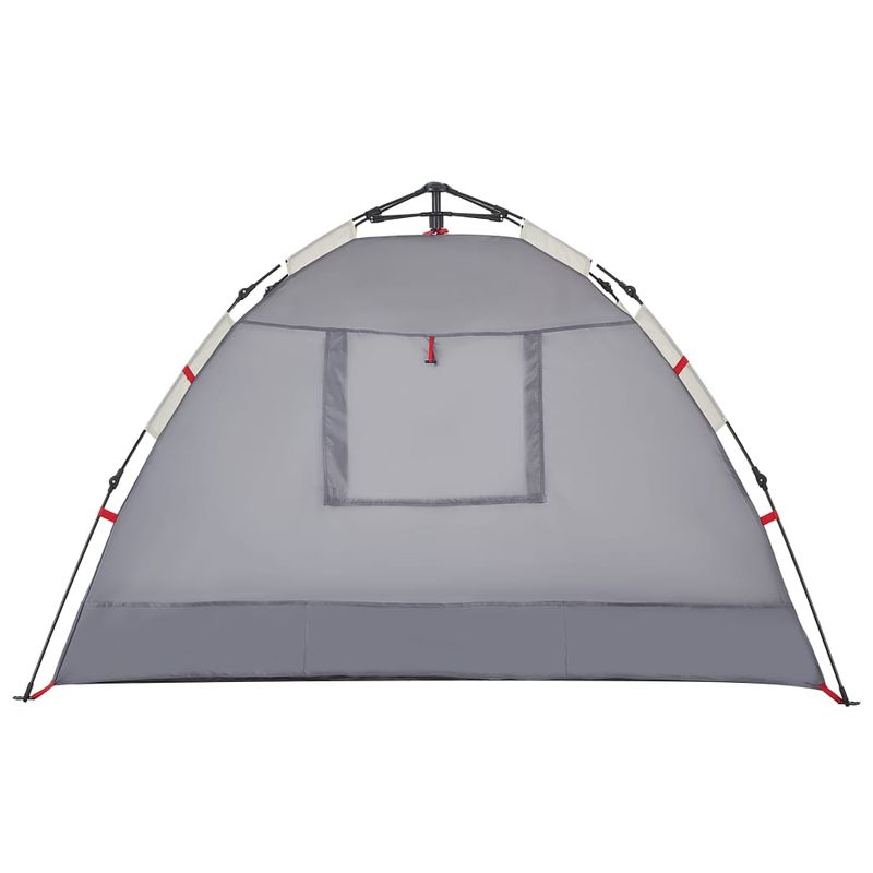 Sport si Outdoor - Camping - Corturi camping - Cort camping 2 persoane gri impermeabil setare rapida - Infinity.ro