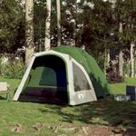Sport si Outdoor - Camping - Corturi camping - Cort de camping cupola 3 persoane, setare rapida, verde - Infinity.ro