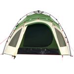 Sport si Outdoor - Camping - Corturi camping - Cort de camping cupola 3 persoane, setare rapida, verde - Infinity.ro