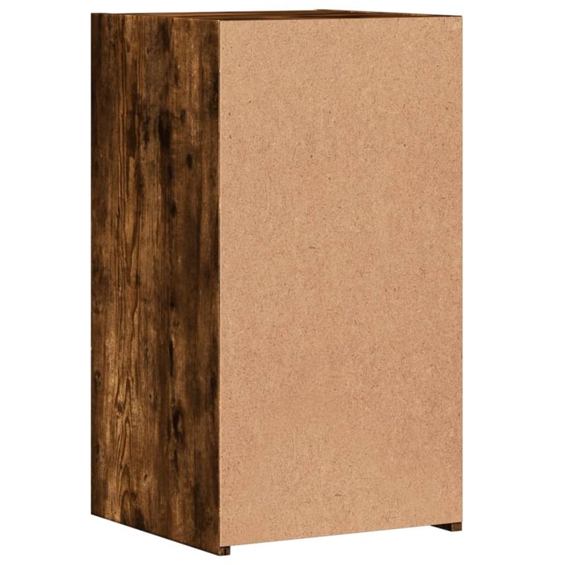 Casa si Gradina - Mobilier - Comode si corpuri - Noptiere - Noptiera, stejar fumuriu, 35x34x65 cm, lemn prelucrat - Infinity.ro