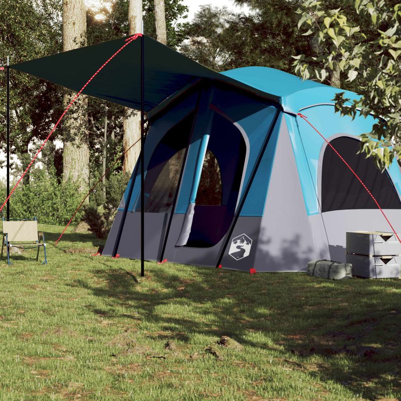 Sport si Outdoor - Camping - Corturi camping - Cort de camping, 5 persoane, albastru, impermeabil - Infinity.ro