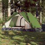 Sport si Outdoor - Camping - Corturi camping - Cort de camping cupola 3 persoane, setare rapida, verde - Infinity.ro