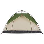 Sport si Outdoor - Camping - Corturi camping - Cort de camping cupola 3 persoane, setare rapida, verde - Infinity.ro