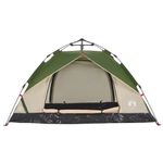 Sport si Outdoor - Camping - Corturi camping - Cort de camping cupola 3 persoane, setare rapida, verde - Infinity.ro