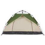 Sport si Outdoor - Camping - Corturi camping - Cort de camping cupola 3 persoane, setare rapida, verde - Infinity.ro