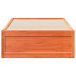 Casa si Gradina - Mobilier - Paturi si accesorii - Paturi - Pat de zi, maro ceruit, 75x190 cm, lemn masiv de pin - Infinity.ro