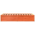 Casa si Gradina - Mobilier - Paturi si accesorii - Paturi - Pat de zi, maro ceruit, 75x190 cm, lemn masiv de pin - Infinity.ro