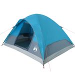 Sport si Outdoor - Camping - Corturi camping - Cort de familie cupola, 6 persoane, albastru, impermeabil - Infinity.ro
