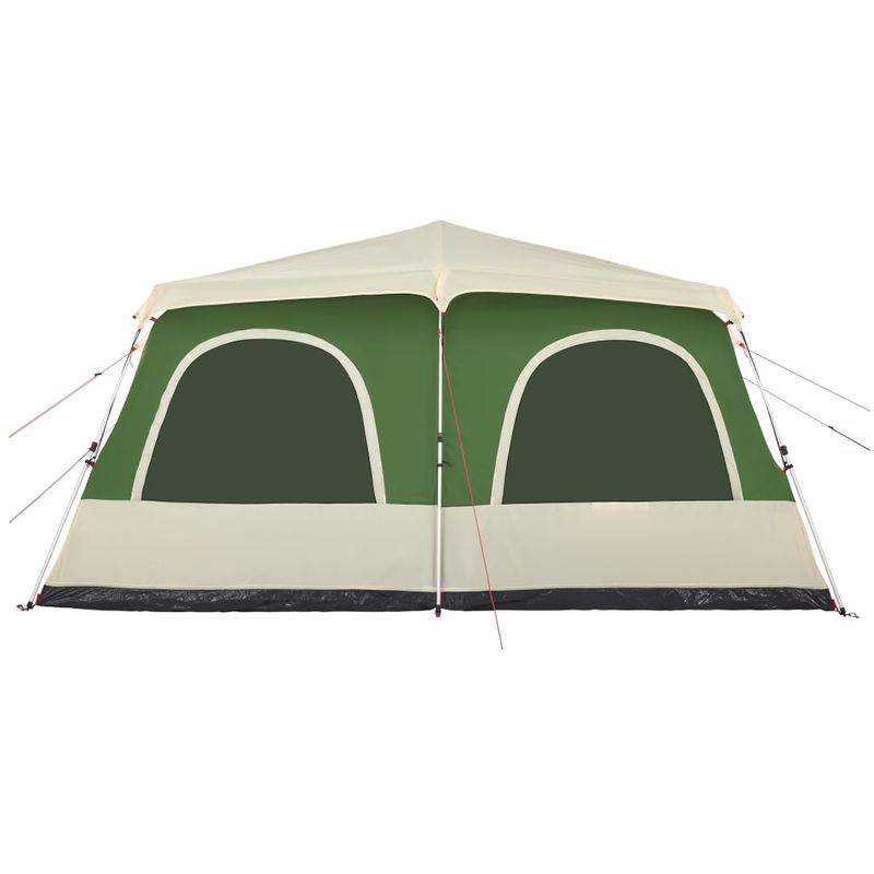 Sport si Outdoor - Camping - Corturi camping - Cort de familie cupola, 8 persoane, setare rapida, verde - Infinity.ro