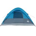 Sport si Outdoor - Camping - Corturi camping - Cort de familie cupola, 6 persoane, albastru, impermeabil - Infinity.ro